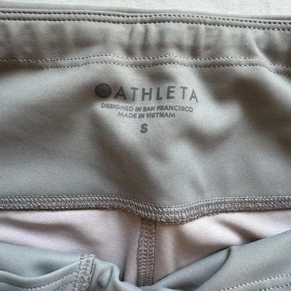 Athleta Laser Cut Mauve Ombré Leggings - Picture 15 of 17